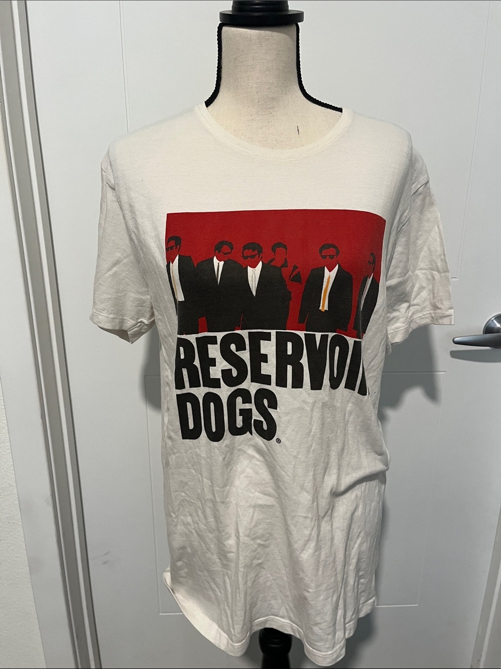 Reservoir Dogs Movie White Short Sleeve Graphic T-Shirt Quentin Tarantino